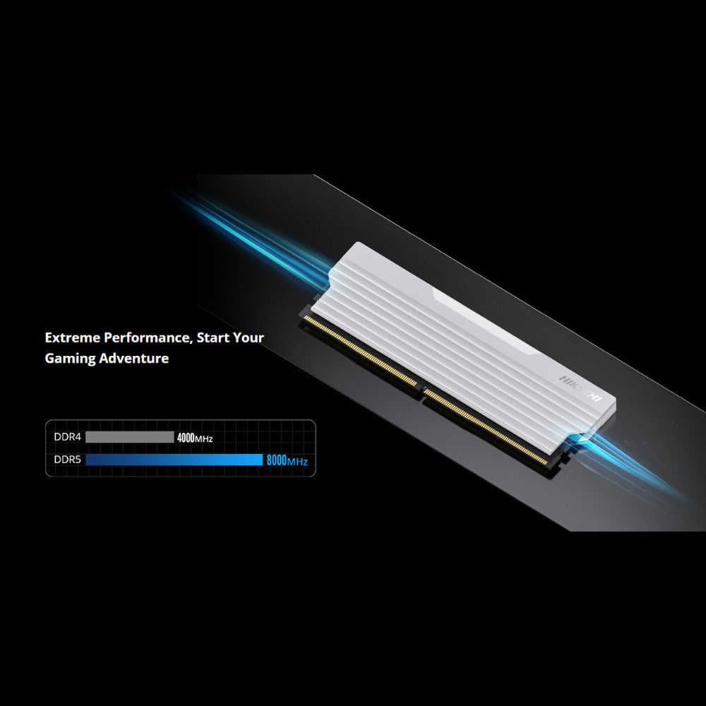 HIKSEMI RAM (แรม) 16GB(8GBx2) DDR4 3200MHz (WHITE) (HSC416U32F3 8G×2) LIFETIME WARRANTY