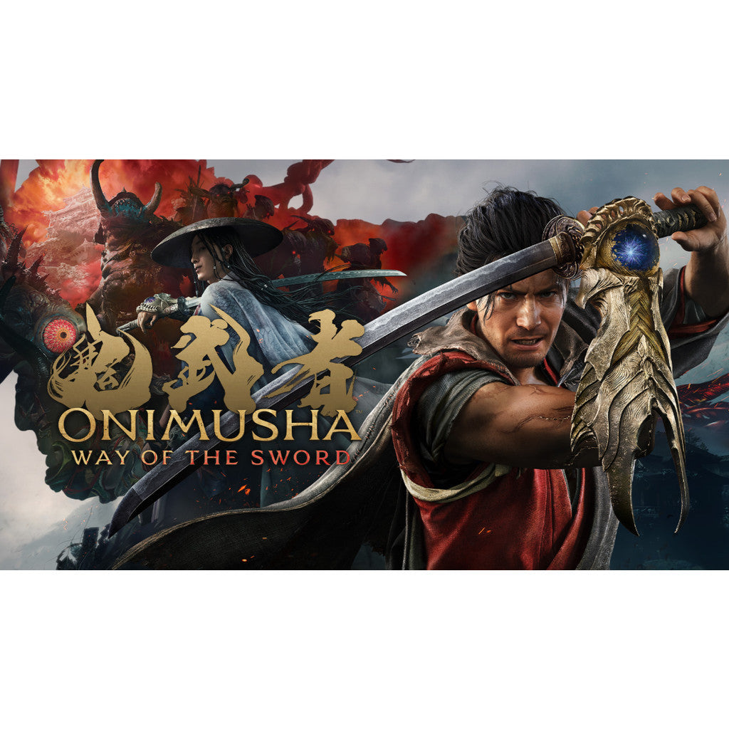 Nintendo Switch 2 ONIMUSHA WAY OF THE SWORD [GAME KEY CARD] เกมคีย์การ์ด แนวเกม ACTION แผ่นเกมมือหนึ่ง