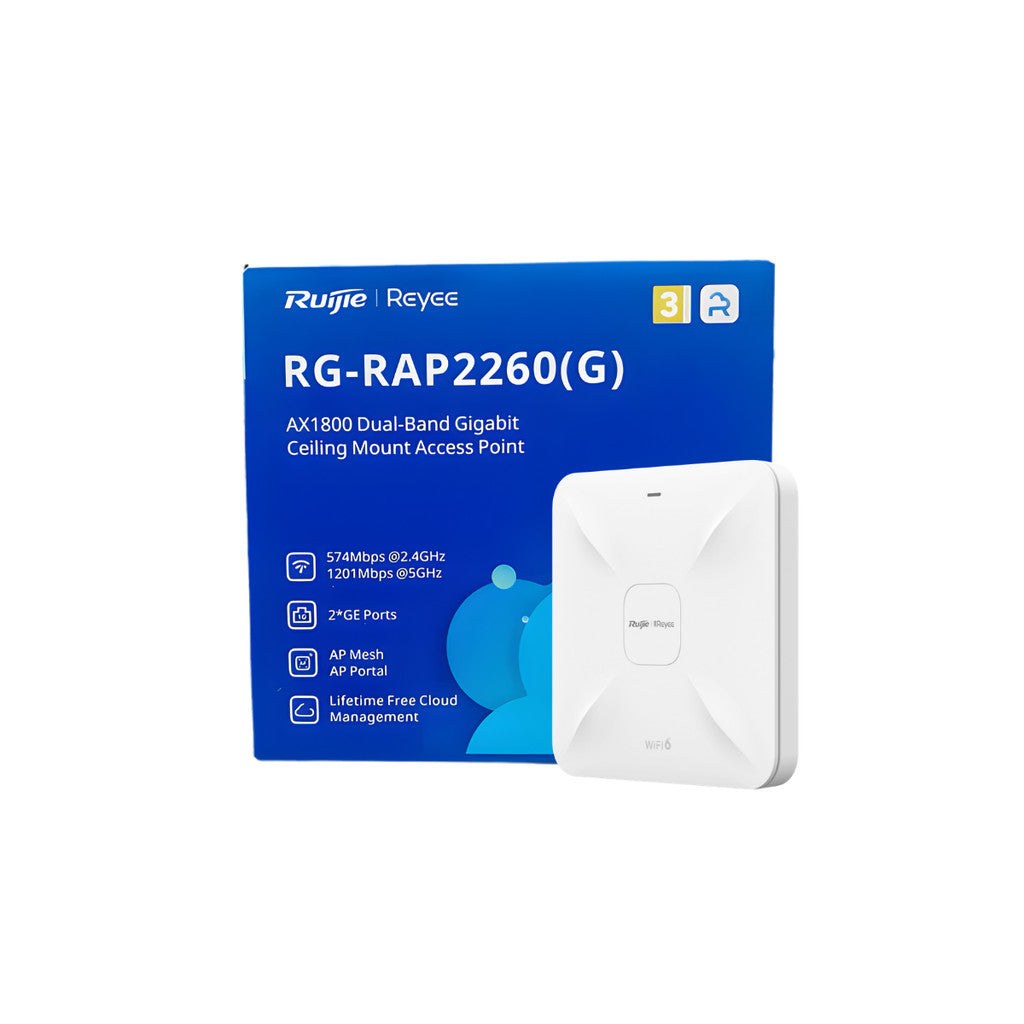 Ruijie Reyee RG-RAP2200(E) / RG-RAP2260(G) / RG-RAP2260 / RG-RAP62 Access Point Dual-Band อุปกรณ์กระจายสัญญาณ