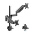 Humanmotion Monitor Arm แขนจับจอมอนิเตอร์ T860P-1B / T860P-2B สำหรับจอ 17-40" ประกัน 3 ปี