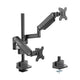 Humanmotion Monitor Arm แขนจับจอมอนิเตอร์ T860P-1B / T860P-2B สำหรับจอ 17-40" ประกัน 3 ปี