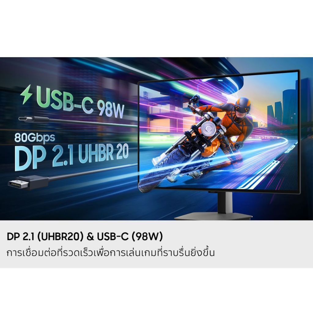 Samsung Gaming Monitor (จอเกมมิ่ง) Odyssey OLED G8 G80SH LS27HG802SEXXT/LS32HG802SEXXT 27