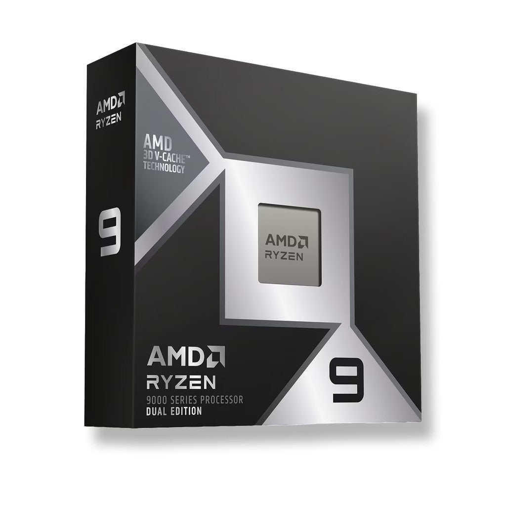 CPU ซีพียู AMD RYZEN 9 9950X3D / 9950X3D2 Dual Edition 16CORES/32THREADS รับประกัน 3 ปี