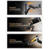 Humanmotion Monitor Arm แขนจับจอมอนิเตอร์ T860P-1B / T860P-2B สำหรับจอ 17-40" ประกัน 3 ปี