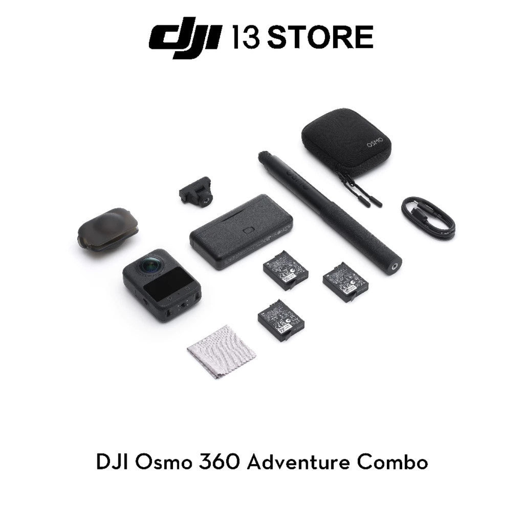DJI OSMO 360  กล้อง 360 องศา  1-Inch 8K/30fps ความจำในตัว 105 GB รับประกัน 1 ปี