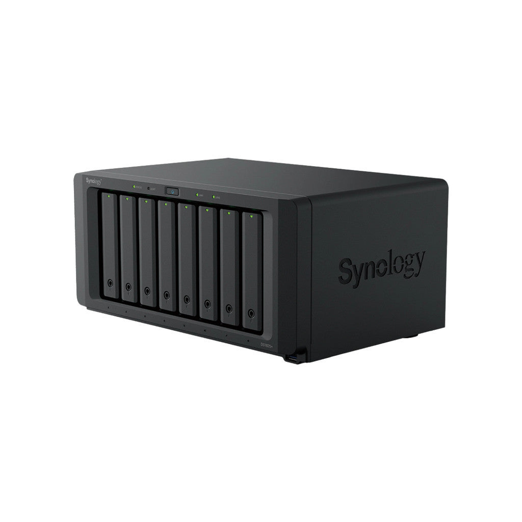 SYNOLOGY DISKSTATION (อุปกรณ์จัดเก็บข้อมูลบนเครือข่าย) DS1825+ 8 Bays AMD Ryzen V1500B WARRANTY 3 Y.