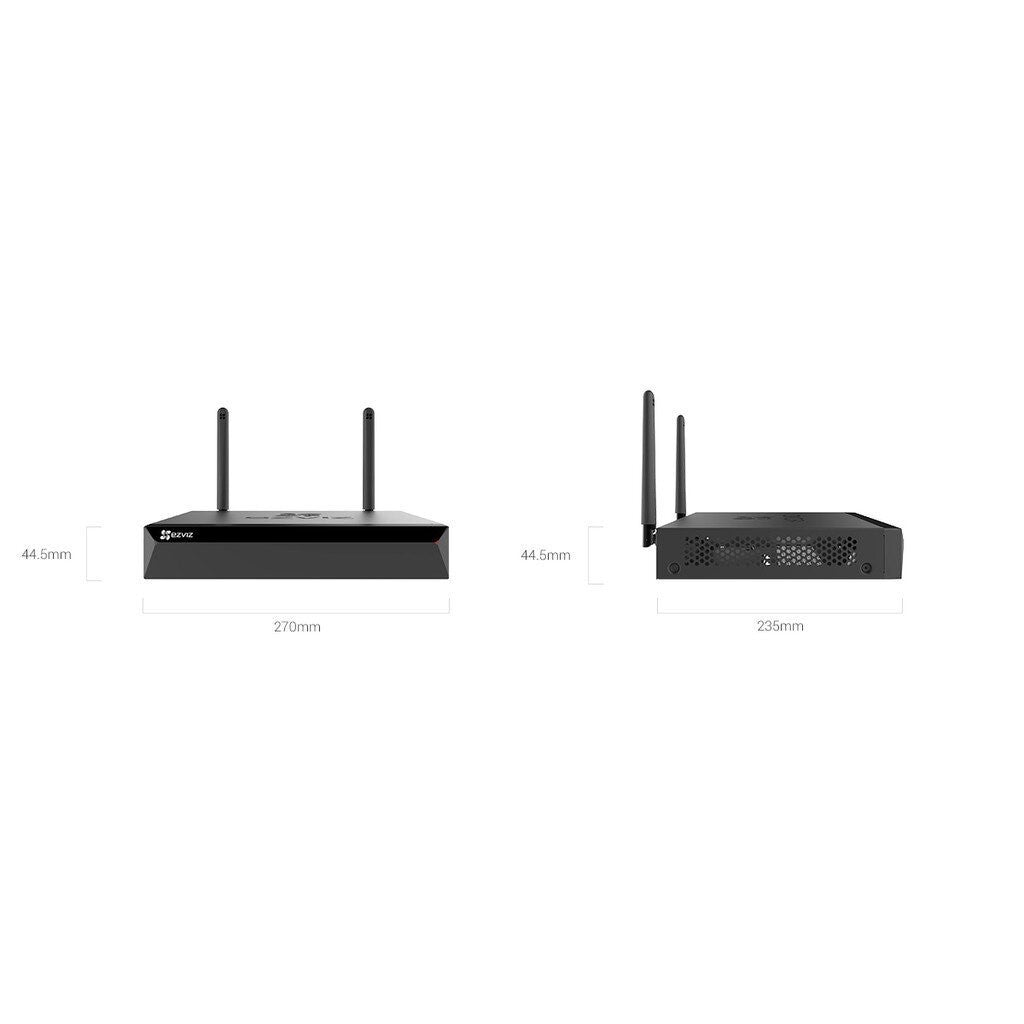 EZVIZ X5S H.265 8 CHANNEL NVR WIFI เครื่องบันทึกไร้สาย รองรับภาพวิดีโอความละเอียดสูงสุด 3K