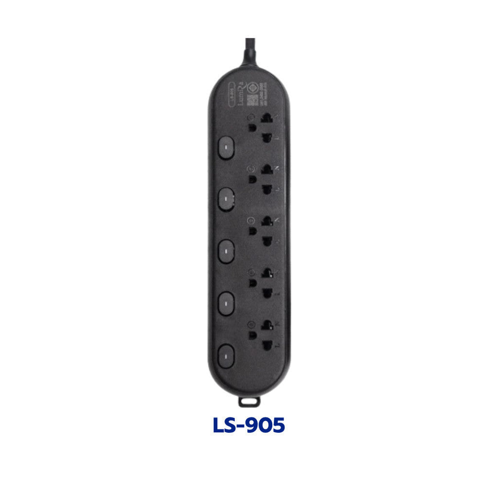 Lumira Plug ปลั๊กไฟ ลูมิล่า รุ่น LS-903/LS-904/LS-905 3-5 เมตร สินค้ามาตรฐานมีมอก.