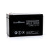 GLOBAL POWER แบตเตอรี่เครื่องสำรองไฟ UPS ขนาด 12V 5.5AH 7.2AH 7.5AH 9AH 18AH ประกัน 1 ปี