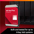 WD HDD (ฮาร์ดดิสก์) RED PLUS 8T SATA 7200RPM (WD80EFPX) WARRANTY 3 YEARS