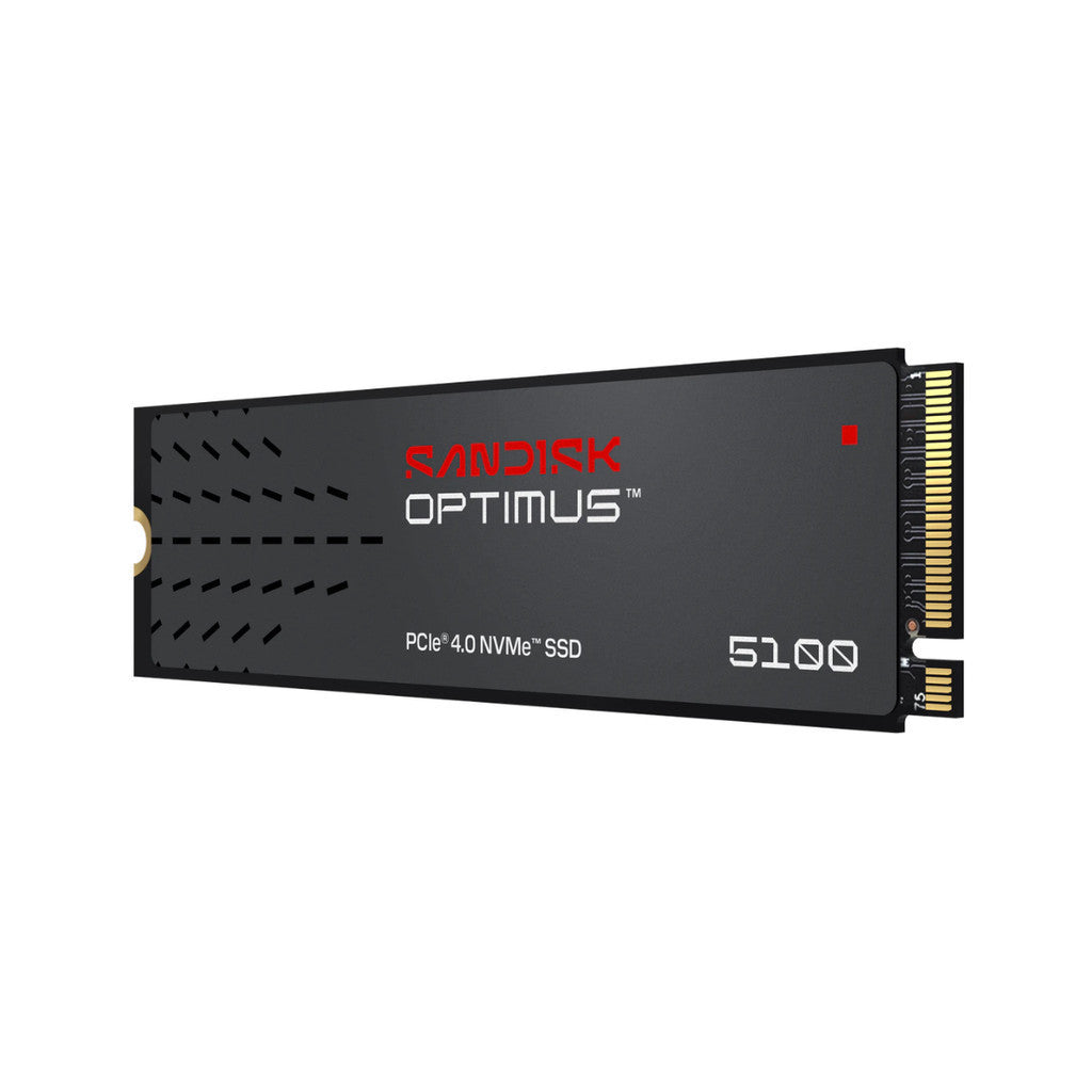 SANDISK SSD (เอสเอสดี) OPTIMUS 5100 1TB PCIe 4.0 x4 (SDSP51100TAN-000E0) W. 5 Y.