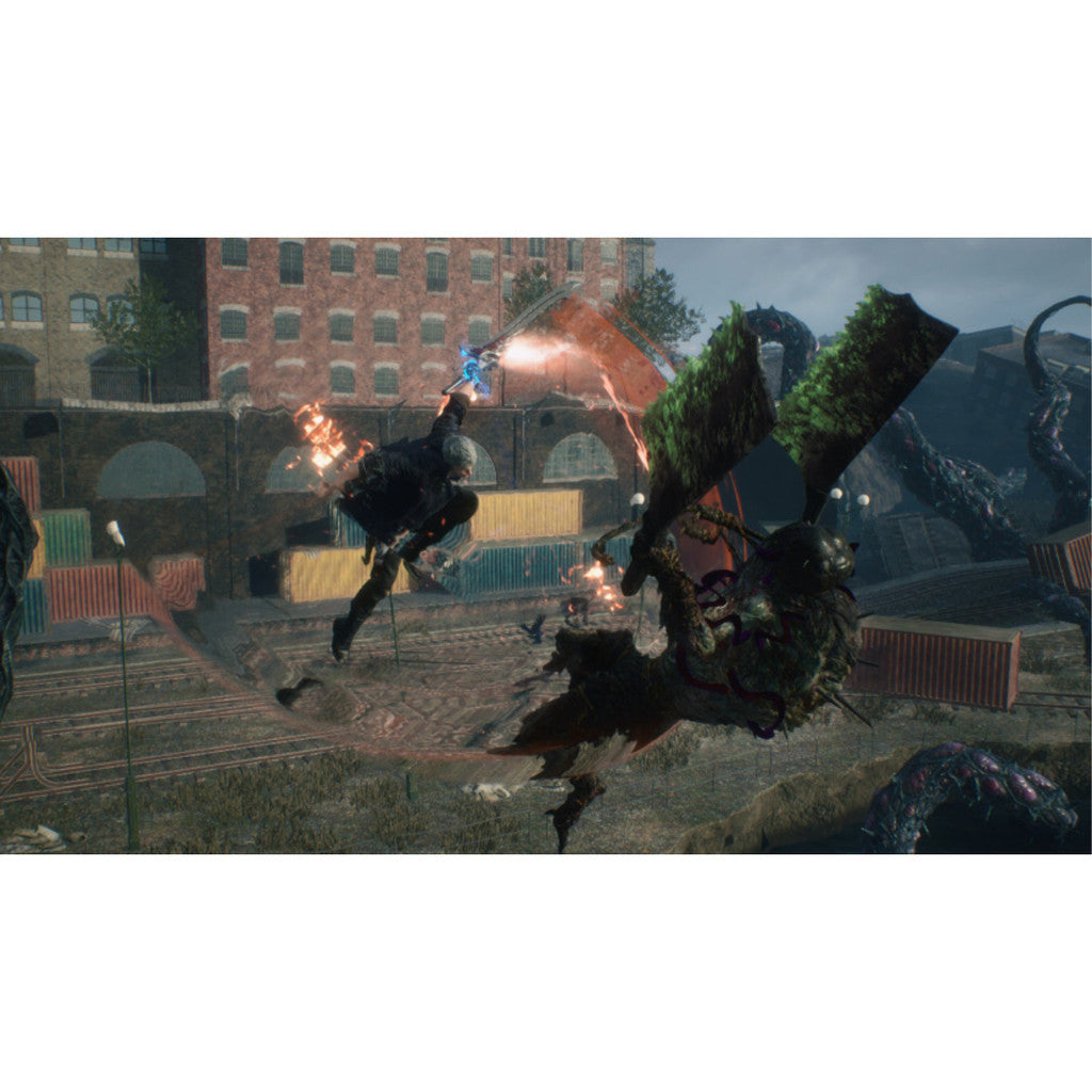 NINTENDO SWITCH 2 DEVIL MAY CRY 5 - DEVIL HUNTER EDITION แนวเกม STEALTH ACTION แผ่นเกมมือหนึ่ง (เกม KEYCARD)