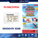 SANDISK Micro SD Card (ไมโครเอสดีการ์ด) MAX ENDURANCE 32GB 100MB/s SDSQQVR-032G-GN6IA WARRANTY 3 Y.
