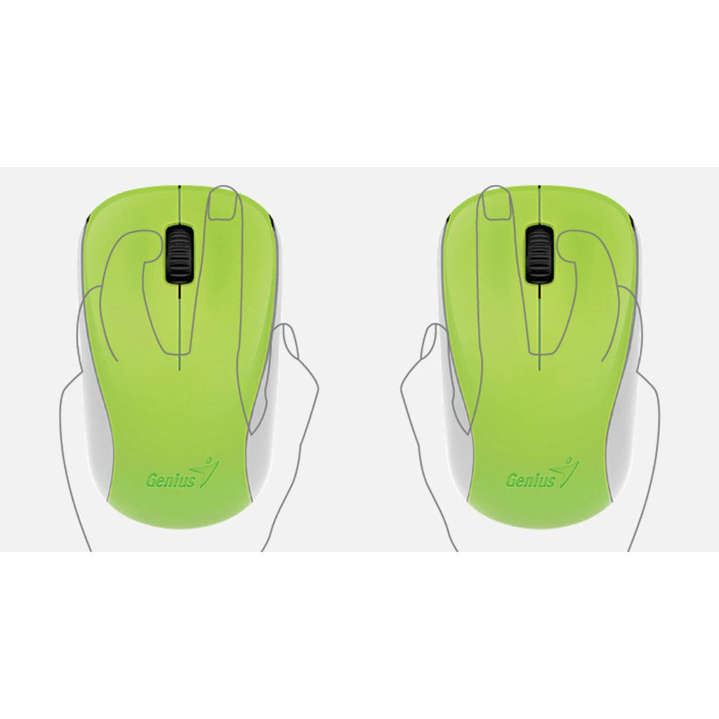 GENIUS WIRELESS MOUSE (เม้าส์ไร้สาย) RS2 NX-7000 2.4 GHz BlueEye 1200 DPI (BLACK) WARRANTY 1 YEARS