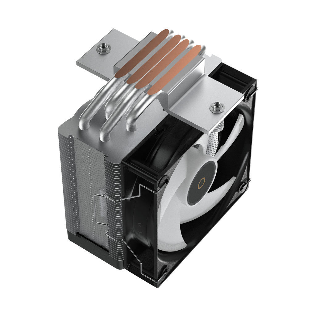 OCYPUS CPU AIR COOLER (พัดลมซีพียู) GAMMA A40 ARGB DIGITAL Black/White ประกัน 2 ปี