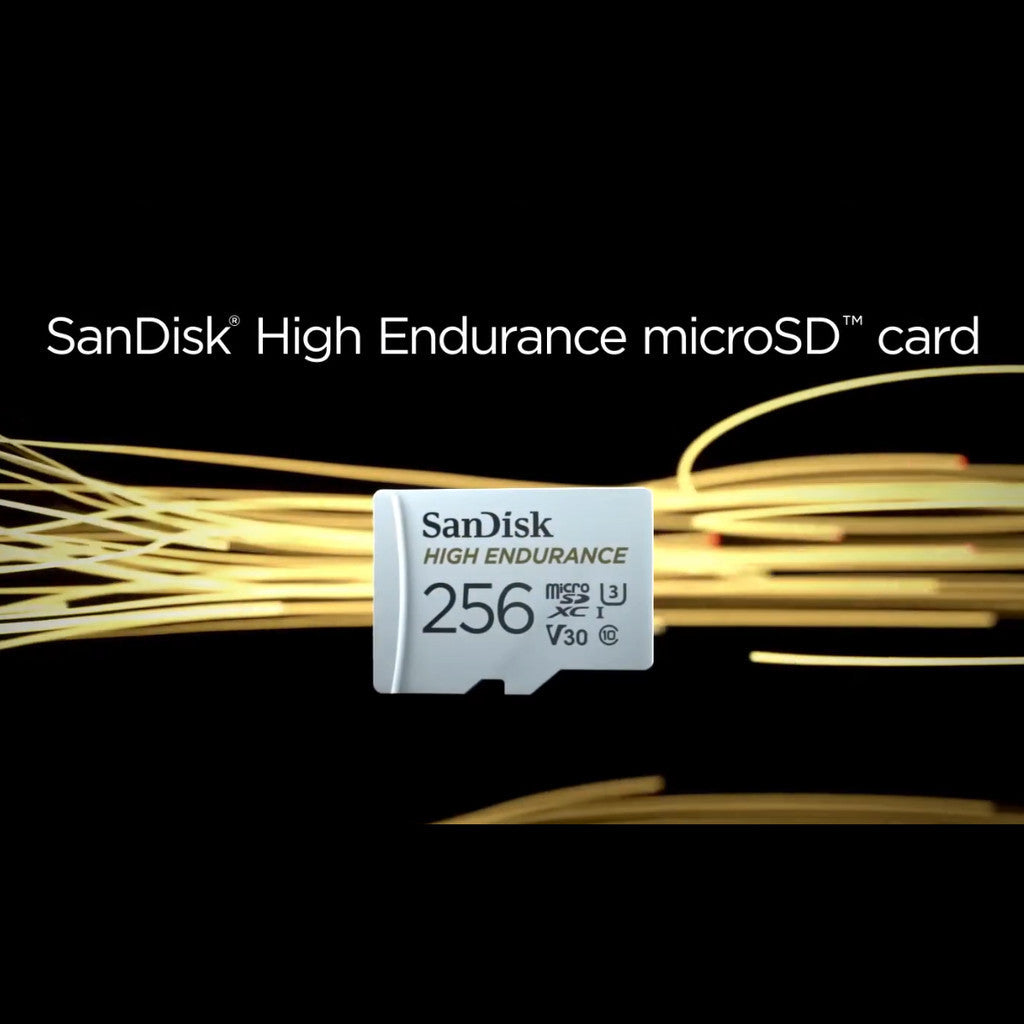SANDISK MICRO SD (ไมโครเอสดีการ์ด) HIGH ENDURANCE 64GB-256GB WARRANTY 2 YEARS