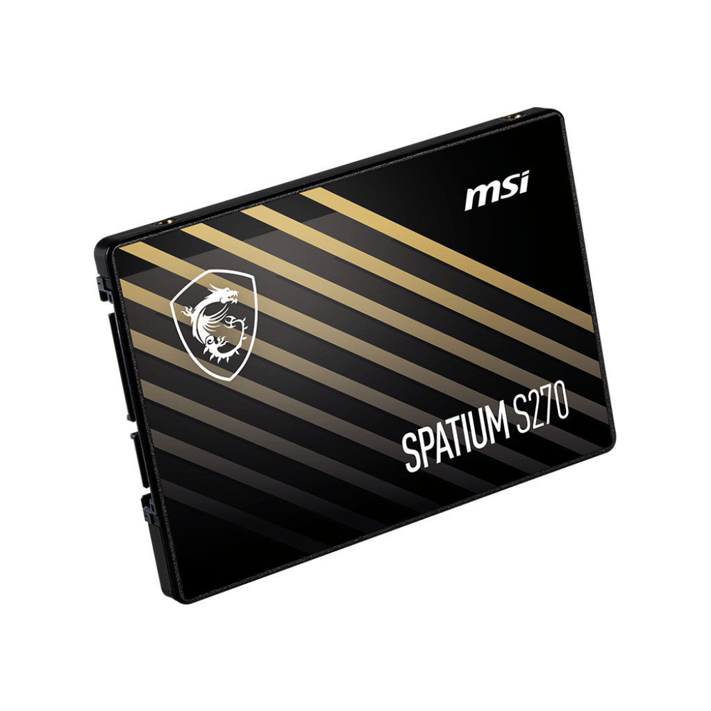 MSI SSD (เอสเอสดี) SPATIUM S270 120GB / 240GB / 480GB SATA 2.5