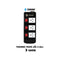Toshino TIS515 ปลั๊กไฟ 3/5 ช่อง 3/5/10 เมตร มี USB 2 ช่อง สินค้ารับประกัน 2 ปี