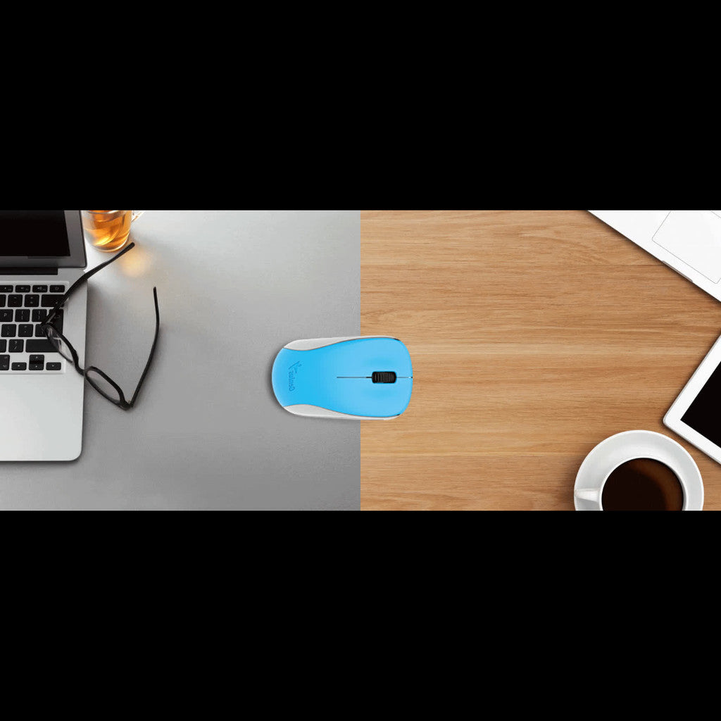 GENIUS WIRELESS MOUSE (เม้าส์ไร้สาย) RS2 NX-7000 2.4 GHz BlueEye 1200 DPI (BLACK) WARRANTY 1 YEARS