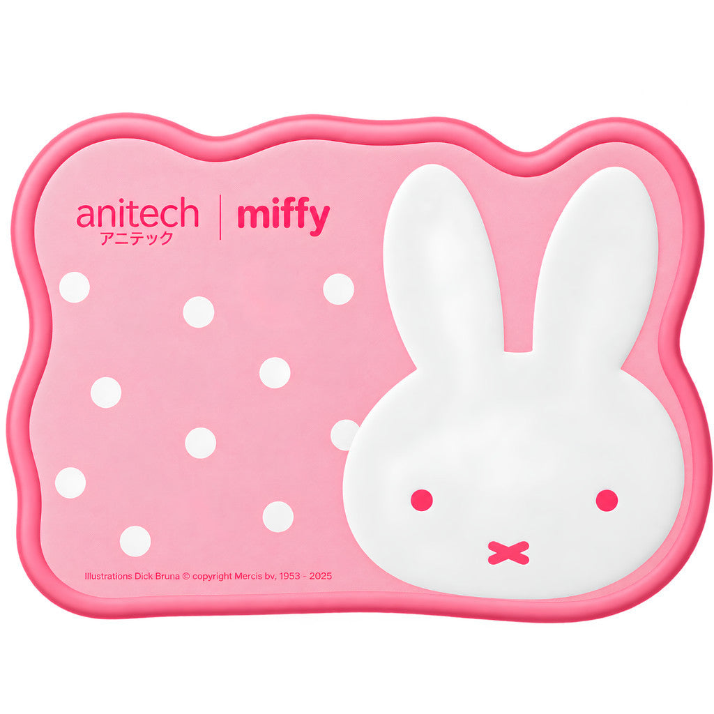 Anitech MF-MP014 Miffy MousePad แผ่นรองเมาส์ลายมิฟฟี่แบบสั้นสุดน่ารัก