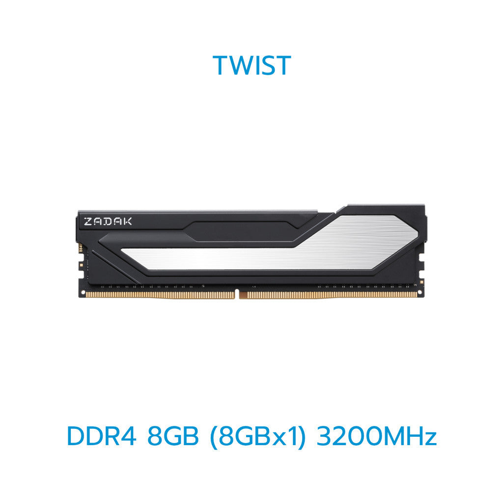ZADAK RAM (แรม) TWIST 8GB-16GB DDR4/DDR5 3200MHz/6000MHz WARRANTY 3 YEARS