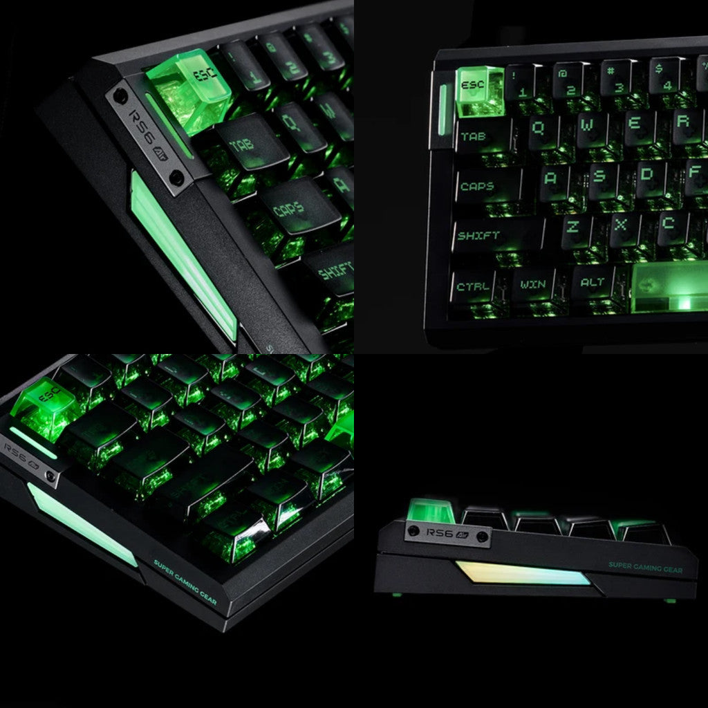 ATK Gaming Keyboards (คีย์บอร์ดเกมมิ่ง) RS6 Air Wired Magnetic HE Keyboard รับประกัน 1 ปี