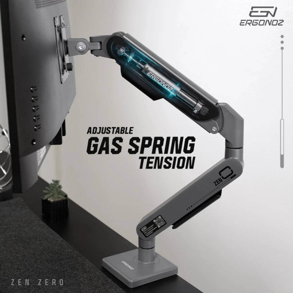 ERGONOZ Monitor Arm แขนจับจอ รุ่น EGN-ZEN-0-S | ZEN-0-D สำหรับจอ 17-32