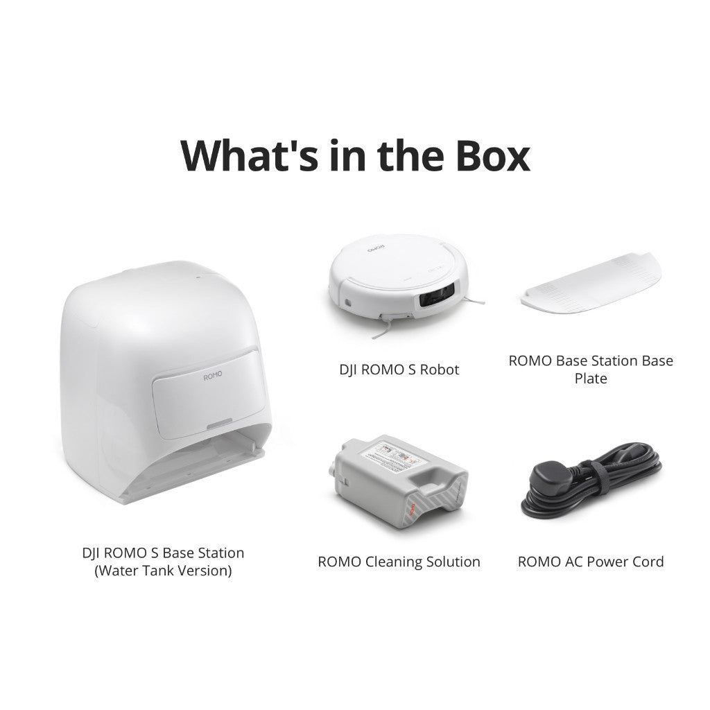DJI ROMO หุ่นยนต์ดูดฝุ่น แขนยืดอัตโนมัติ พลังดูด 25,000Pa รับประกัน 1 ปี