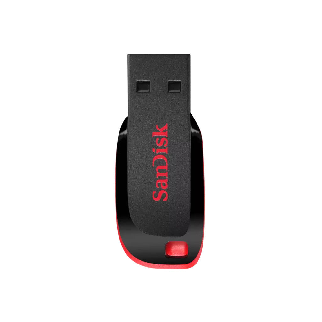 SANDISK FLASH DRIVE (แฟลชไดรฟ์) CRUZER BLADE 64GB USB 2.0 (SDCZ50-064G-B35) WARRANTY 2 YEARS