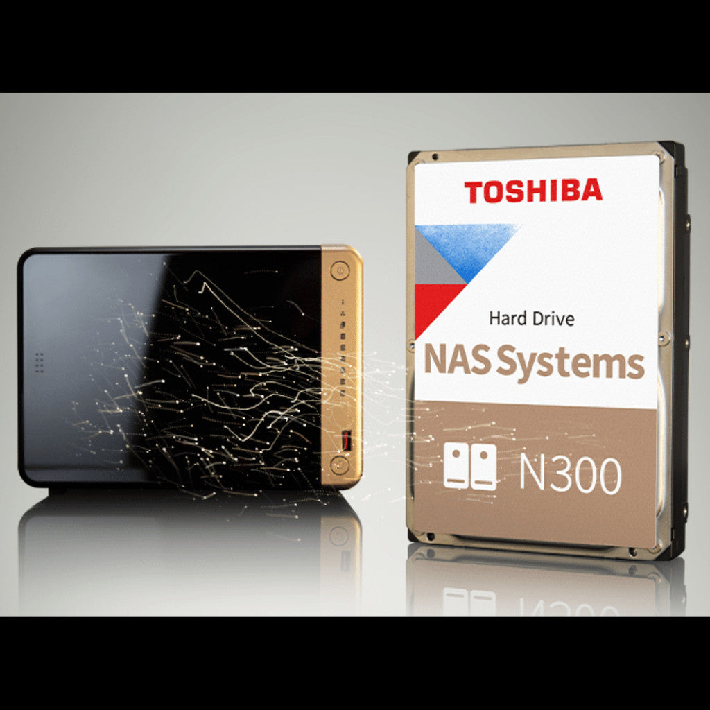 TOSHIBA HDD (ฮาร์ดดิสก์) N300 8TB-16TB SATA III 7,200 BPM WARRANTY 3 YEARS
