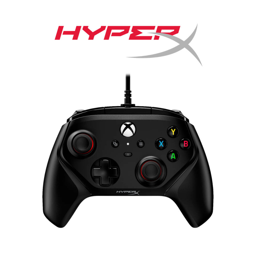 HyperX คอนโทรลเลอร์เกมมิ่ง Clutch Gladiate (6L366AA) จอย Xbox/PC แบบมีสาย รับประกัน 2 ปี