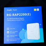 Ruijie Reyee RG-RAP2200(E) / RG-RAP2260(G) / RG-RAP2260 / RG-RAP62 Access Point Dual-Band อุปกรณ์กระจายสัญญาณ