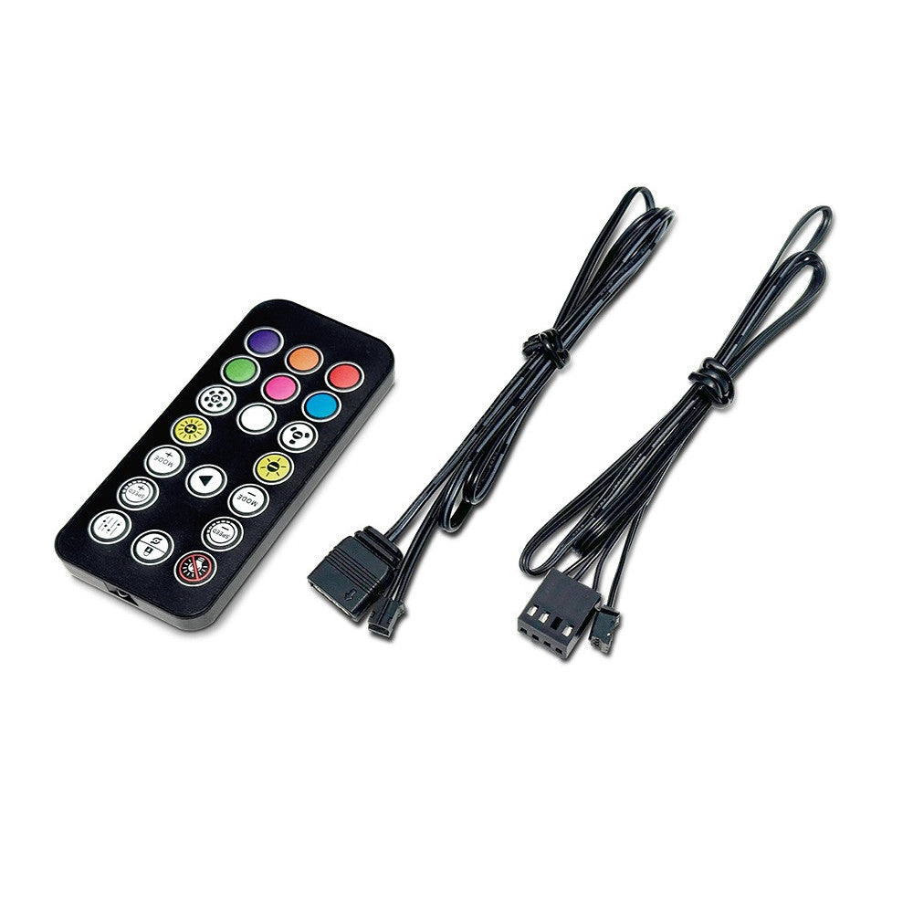 OCYPUS DELTA EH10 BLACK กล่องพ่วงพัดลม PWM และไฟ ARGB (PWM & ARGB Hub) ประกัน 2 ปี
