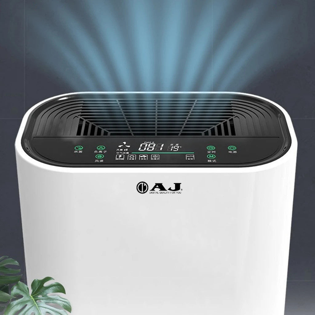 AJ รุ่น AP-180 เครื่องฟอกอากาศ กรองฝุ่น PM2.5 ขนาด 20-35 ตร.ม. CADR 220 m3/h ไส้กรอง HEPA13