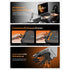 Humanmotion ขาตั้งแล็ปท็อป Monitor Arms A80-B / ZP24BG สำหรับจอ 12-18" ประกัน 3 ปี