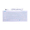 OKER Keyboard F6 Mini USB คีย์บอร์ด ตัวเล็ก มินิ Ultra slim ergonomic design หัวเสียบ USB