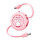 Anitech Miffy 240W Pocket-Loop สายชาร์จพกพา Retractable USB-C Cable MF-C003 ลายมิฟฟี่สุดน่ารัก