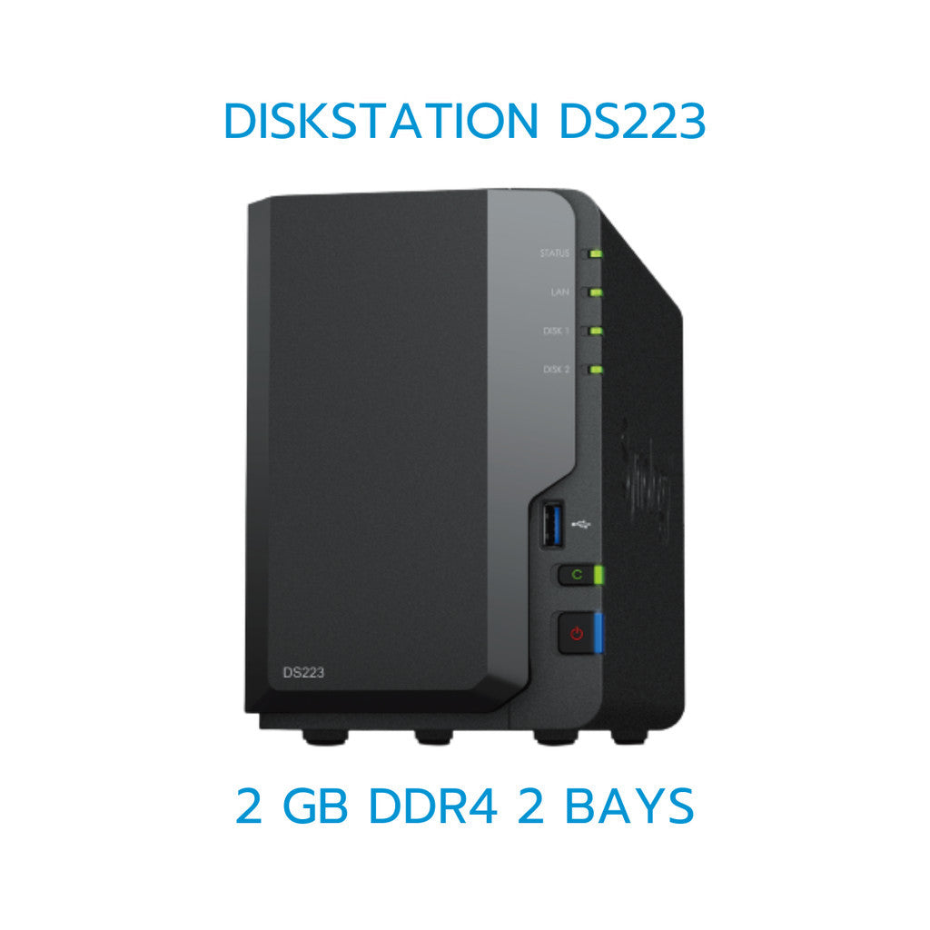 (มีส่งด่วน) SYNOLOGY NAS (อุปกรณ์จัดเก็บบนเครือข่าย) Bee Station/Disk Station 1GB-4GB DDR4 W. 2 Y.