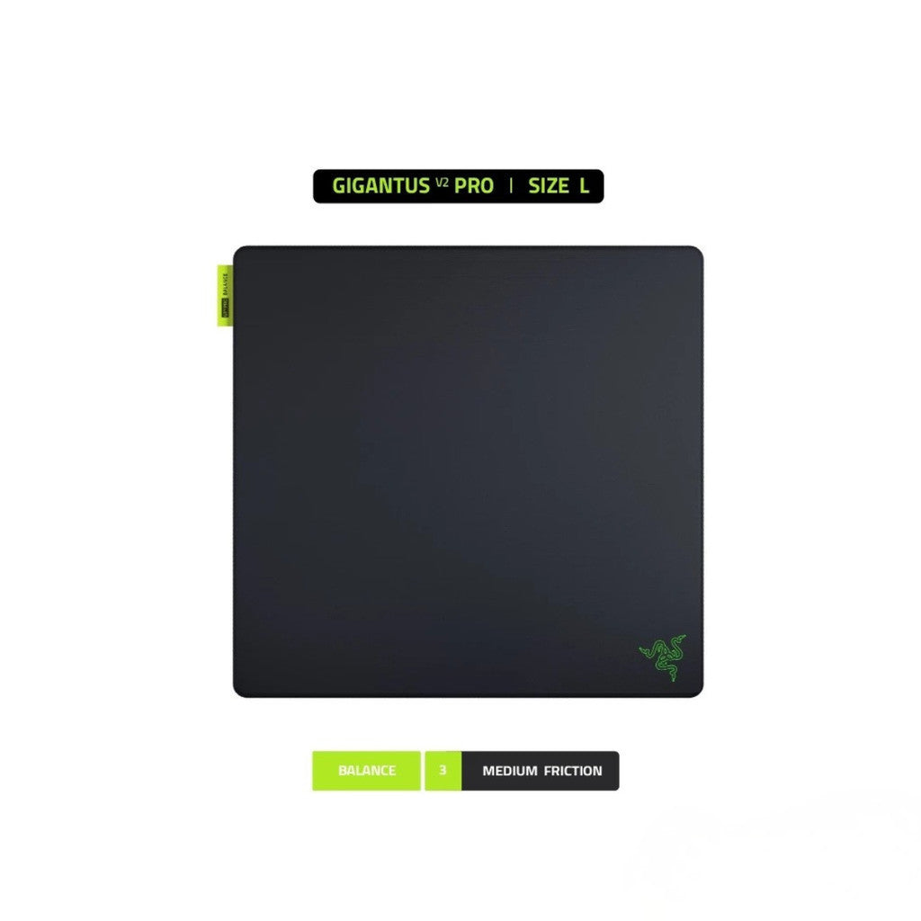 Razer Gigantus V2 Pro - แผ่นรองเมาส์อีสปอร์ต แบบนุ่ม มีให้เลือกระดับความเร็ว