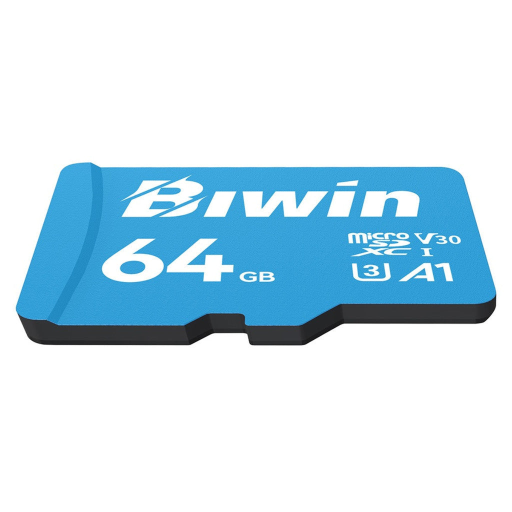 BIWIN MICRO SD (ไมโครเอสดีการ์ด) MS100 64GB UHS-I (ACC-BIW-MS100 64GB) WARRANTY 5 YEARS