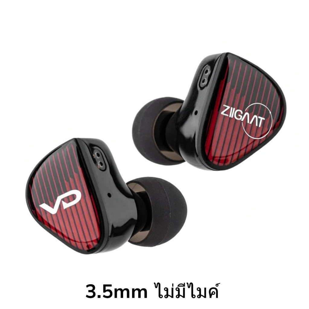 ZiiGaat x Vivir Digital RUMBA หูฟัง IEM เบสแน่น เหมาะฟังเพลงและเล่นเกม รับประกัน 1 ปี