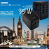 Toshino รุ่น DE-PD35IN ปลั๊กแปลงแบบ All-in-One ที่รองรับการใช้งานมากกว่า 150 ประเทศทั่วโลก