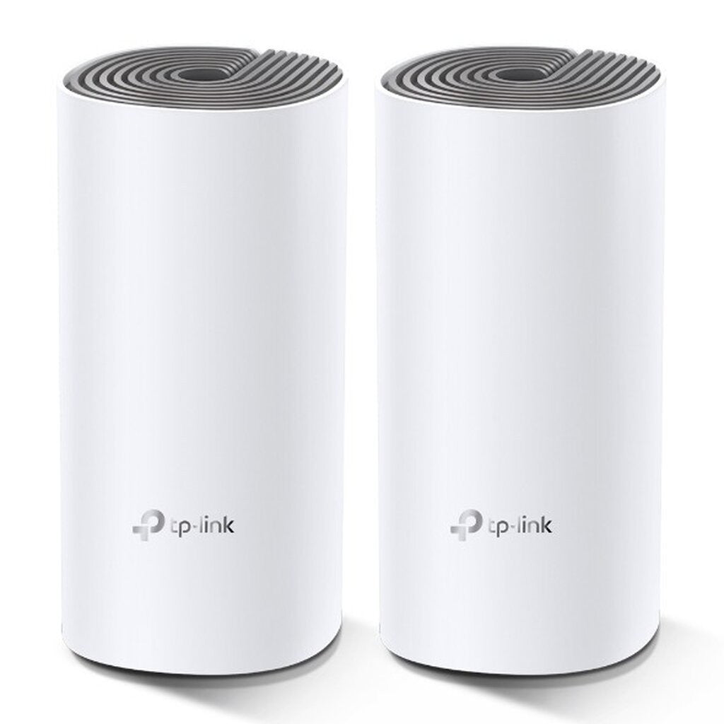 TP-LINK DECO E4 (2-PACK) AC1200 WHOLE HOME MESH WI-FI SYSTEM 2X 10/100 MBPS PORST