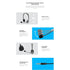 LOGITECH H110/ H111/ H150 ขาว /H150 ฟ้า/ H151/ H340 ชุดหูฟังสเตอริโอพร้อมไมโครโฟนสวมหูหูฟัง