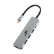 JP AUTOMATE Converter 5in1 Type-C+HDMI 4K 30hz+USB3.0+USB2.0x2+PD87W (JP51CH4K) รับประกัน 2 ปี