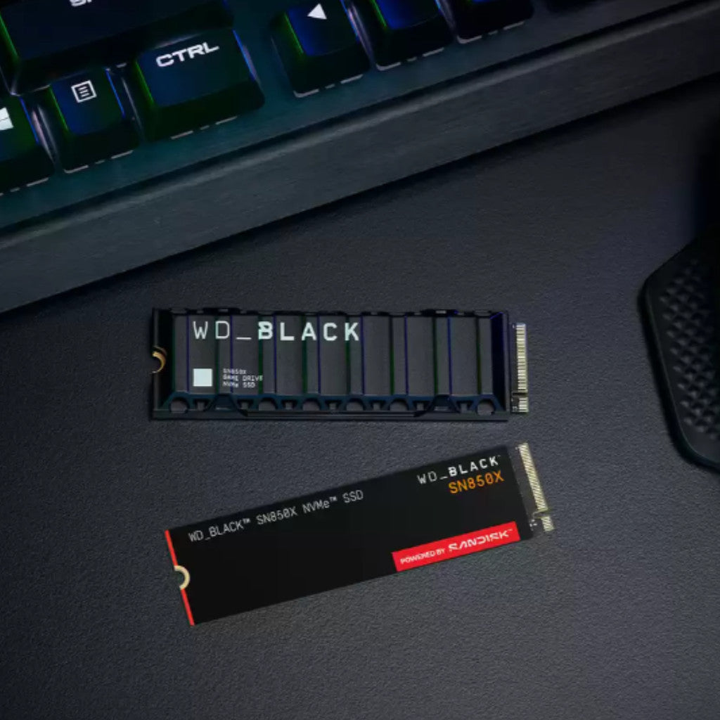 SANDISK SSD (เอสเอสดี) BLACK SN850X 2TB PCIe 4.0 (WDS200T2X0E-00BCA01) WARRANTY 5 YEARS