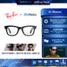 RAY-BAN META AI Glasses (แว่นตาอัจฉริยะ) Wayfarer L (Gen 3) Matte Black Clear WARRANTY 1 YEARS