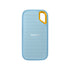 SANDISK PORTABLE SSD (เอสเอสดีพกพา) EXTREME 1TB USB 3.2 Gen 2 (SKY BLUE) (SDSSDE61-1T00-G25B) W 5 Y.