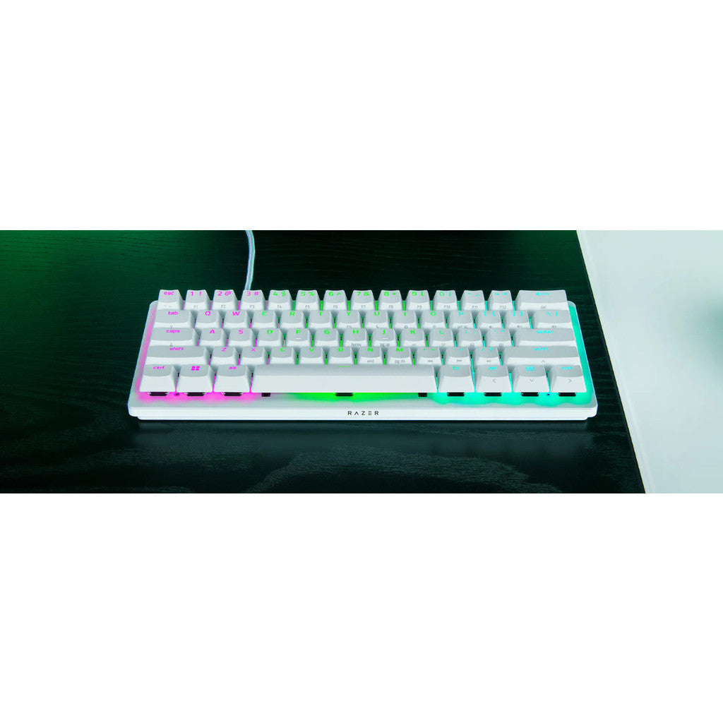 Razer Huntsman V3 Pro Mini - 60% Analog Optical Esports Keyboard - US Layout (คีย์บอร์ดเกมมิ่ง)