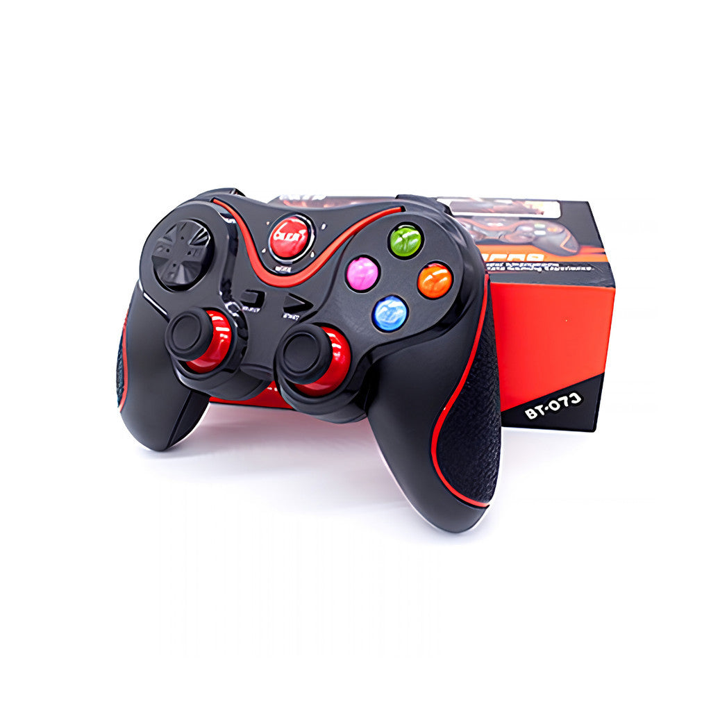 OKER W-8B JOY Bluetooth + 2.4Ghz 2in1 จอยเกมส์ ไร้สาย บลูทูธ / 2.4Ghz ตอบสนองไว จับถนัด เชื่อมต่อง่าย สั่นได้
